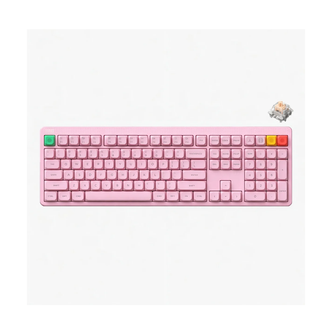 Nuphy Node100 High-Profile Pink / Blush Max Keyboard