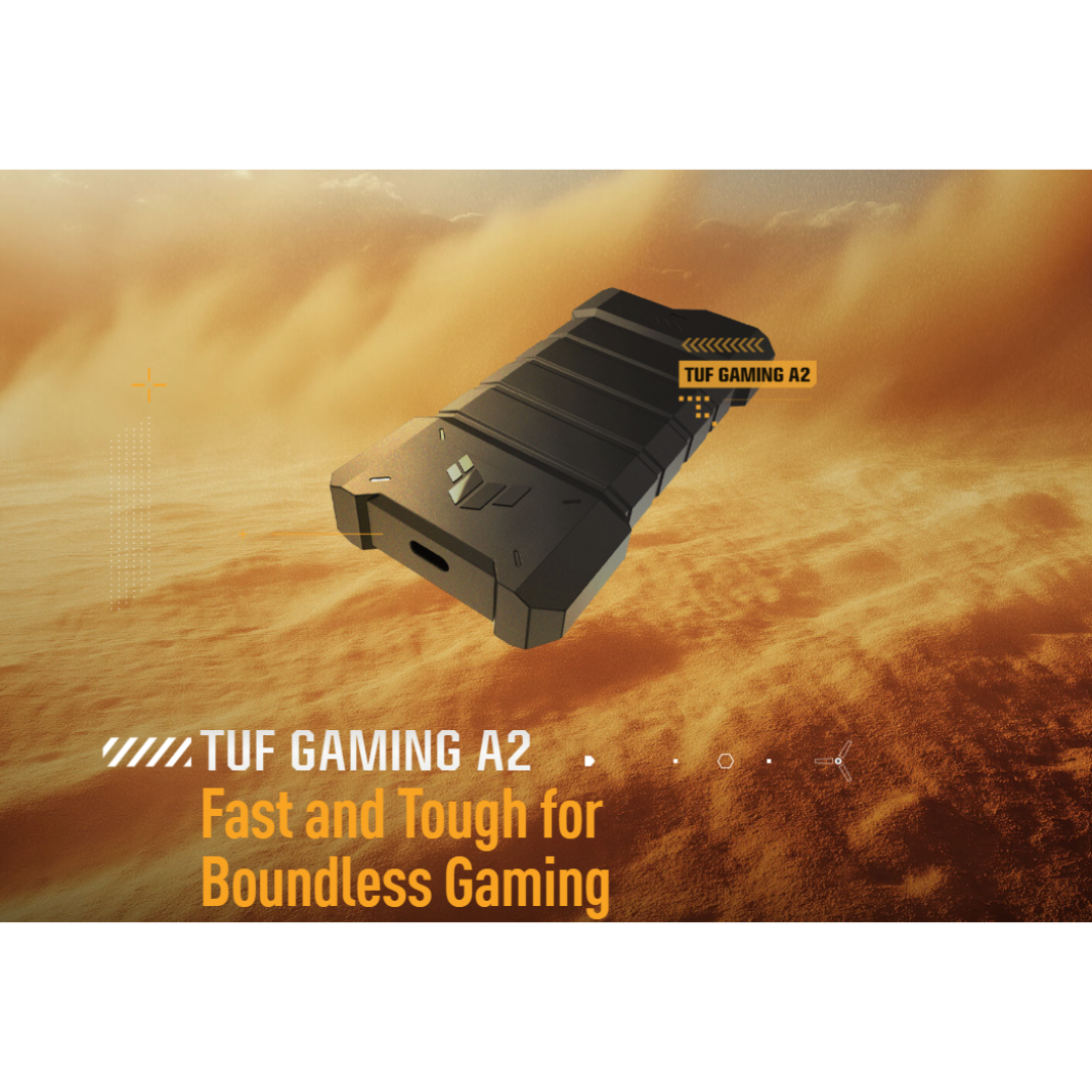 Asus TUF Gaming A2 M.2 NVMe SSD Enclosure USB3.2 Gen 2x2 Type-C