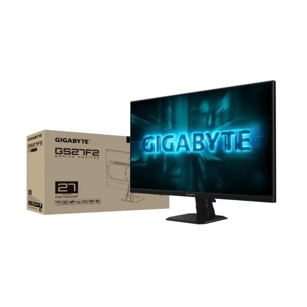 Gigabyte GS27F2 27" IPS 240Hz FHD 1920x1080 1ms MPRT Gaming Monitor with Tilt Adjustment