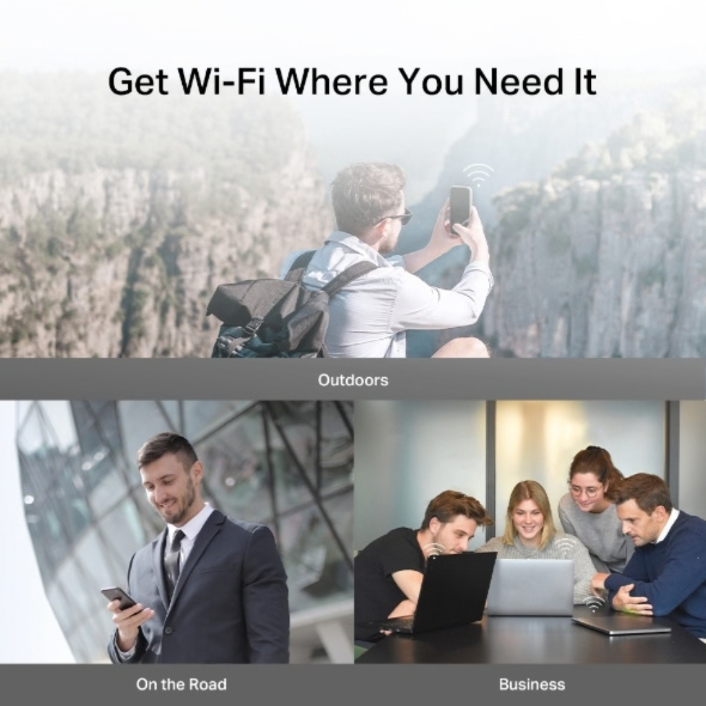 Mercusys MT110 4G LTE Openline Travel Pocket WiFi | Plug & Play