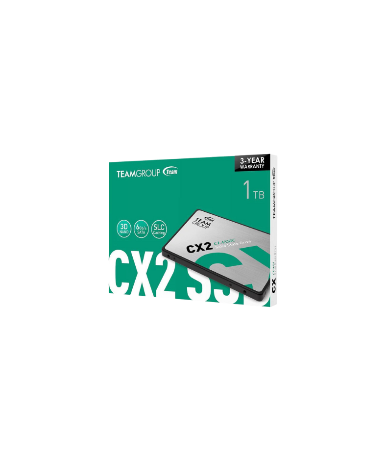 TeamGroup CX2 1TB 2.5" Solid State Drive T253X6001T0C101