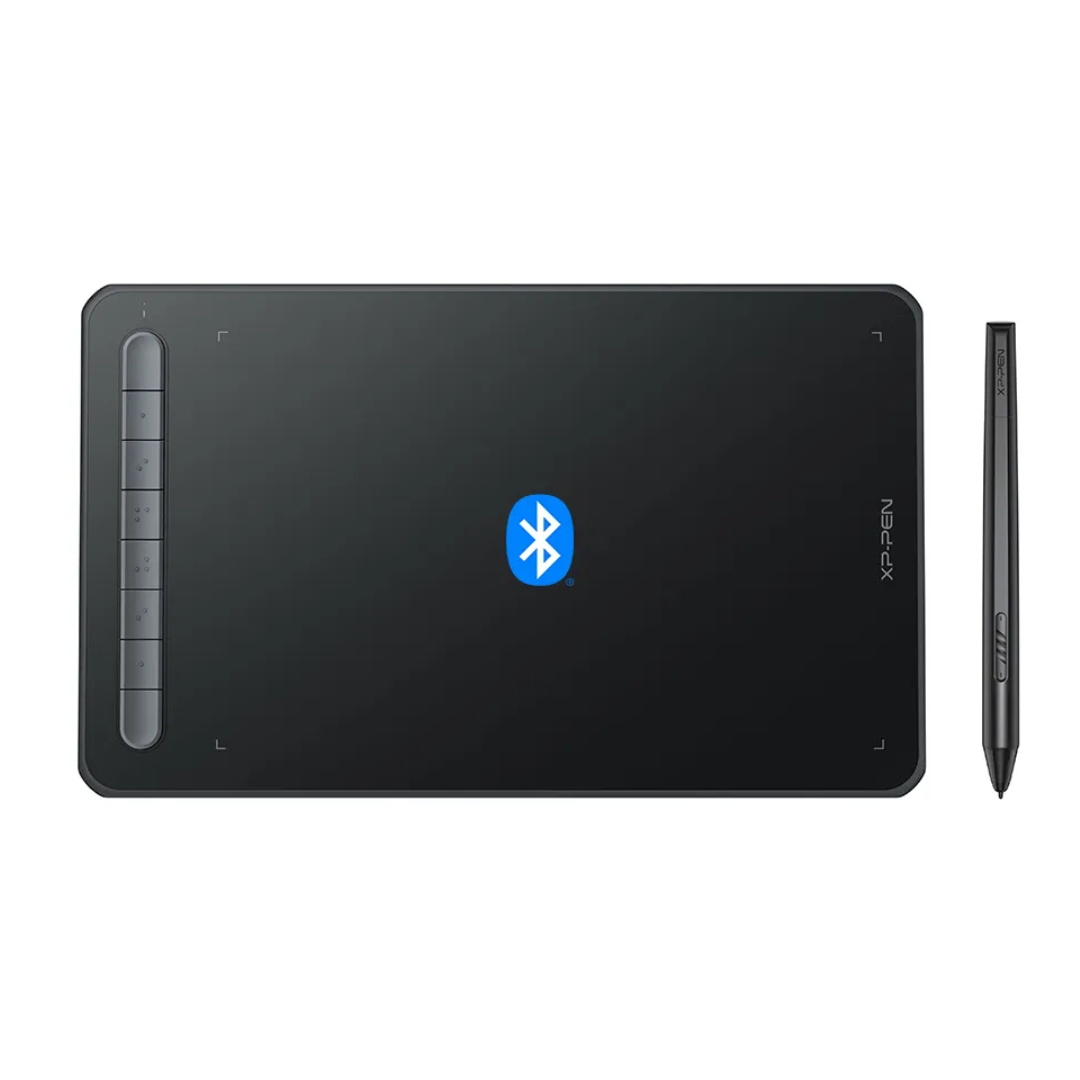 XPPen Deco MW Bluetooth Drawing Tablet Compatible for IOS, Android, windows@, Mac OS