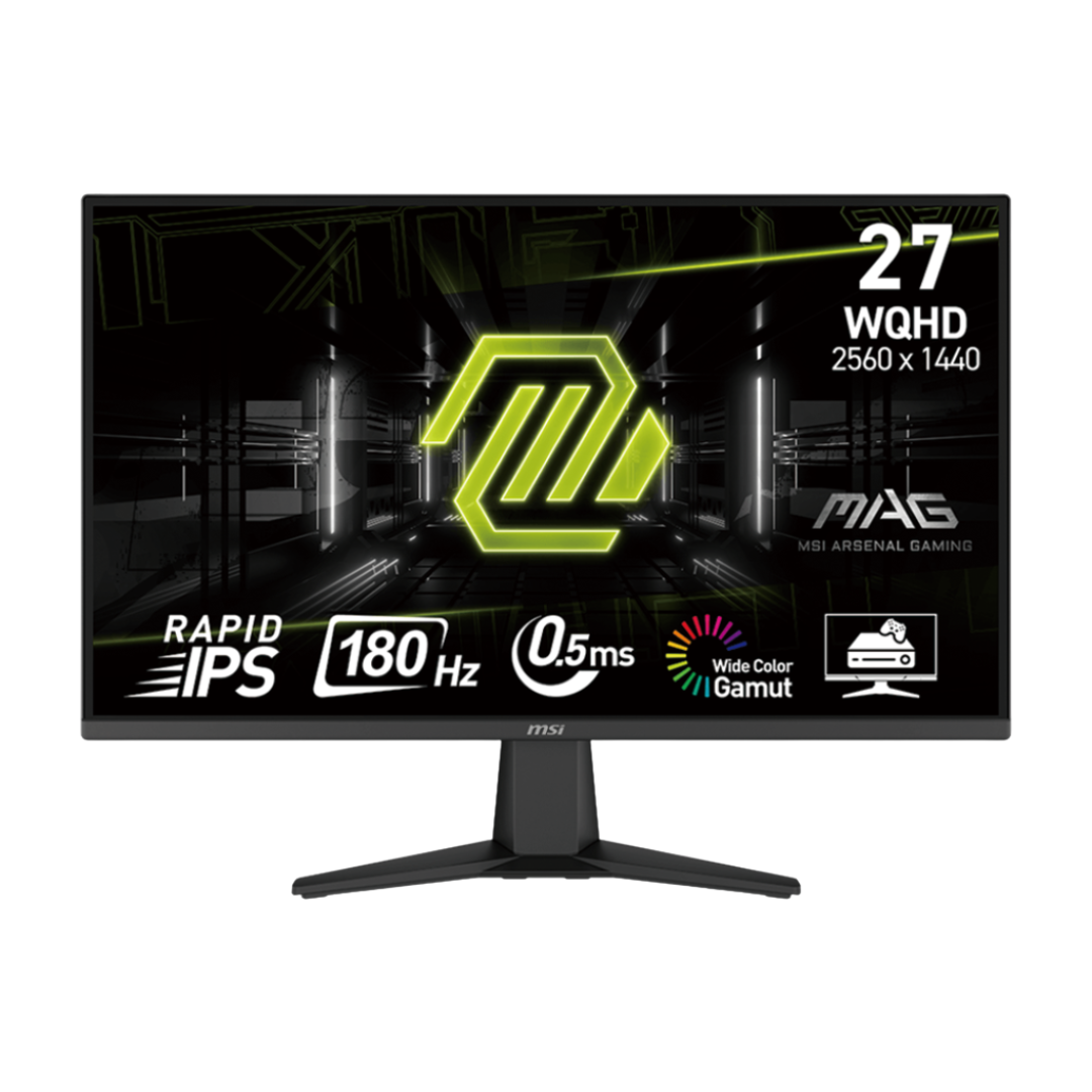 MSI MAG 275QF 27" WQHD (2560x1440) 180Hz 0.5ms GTG Rapid IPS Flat Gaming Monitor