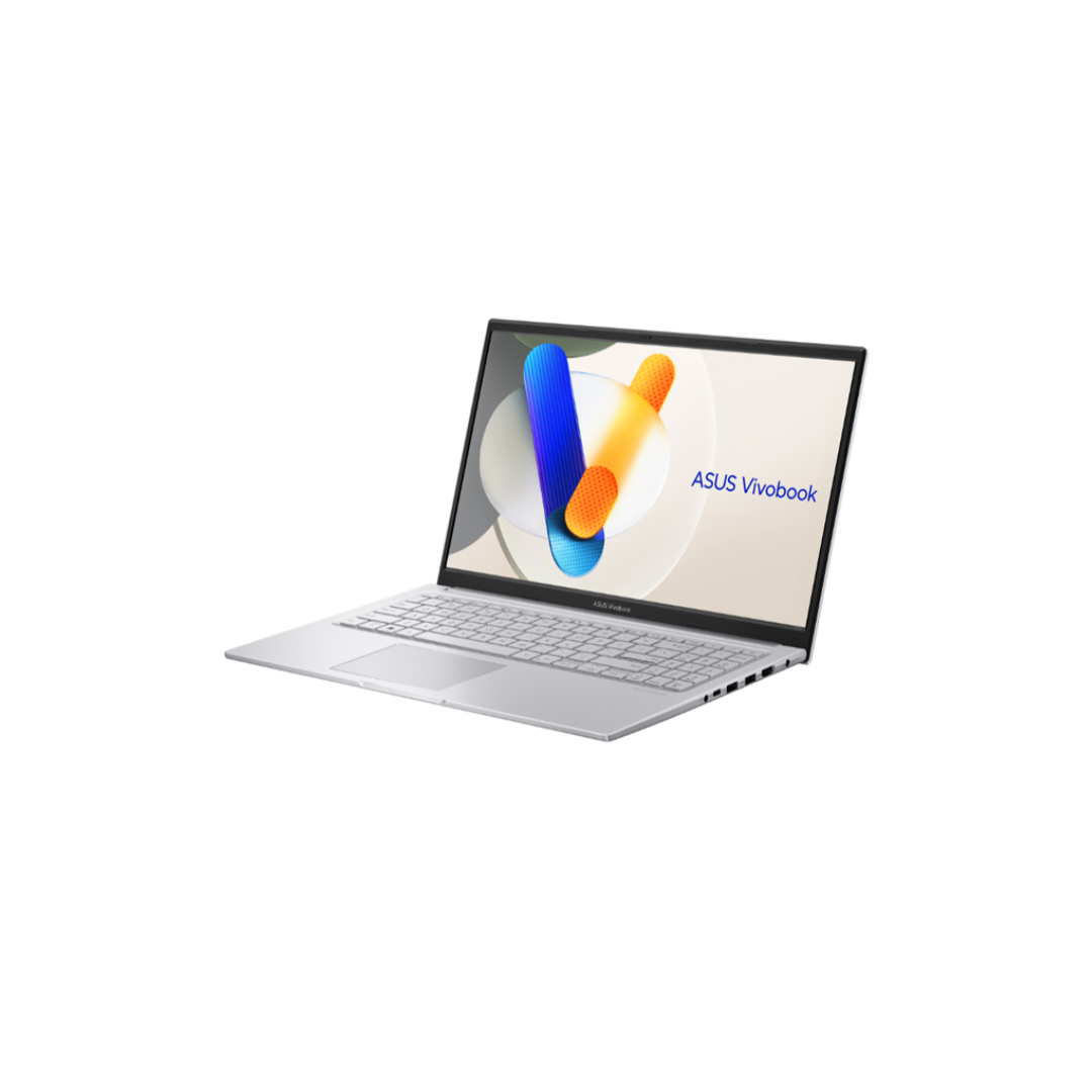 Asus Vivobook X1504VA-BQ5536WSM Laptop (Cool Silver) | 15.6" FHD 1920x1080 | Core 5 120U | 16GB D5 RAM | 512GB SSD | Intel UHD Graphics | Win11 Home | MS Office Home 2021+MS 365 | Asus Backpack