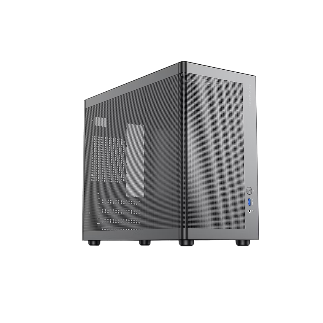 Tecware Fusion AIR M2 BLACK mATX Case
