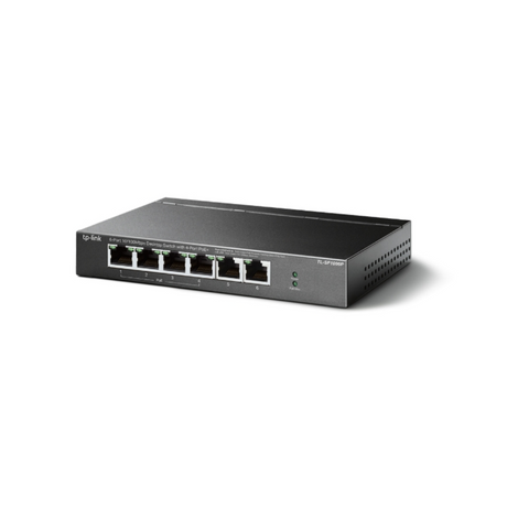 TPLink TL-SF1006P 6-Port Desktop Switch w/ 4-Port PoE+