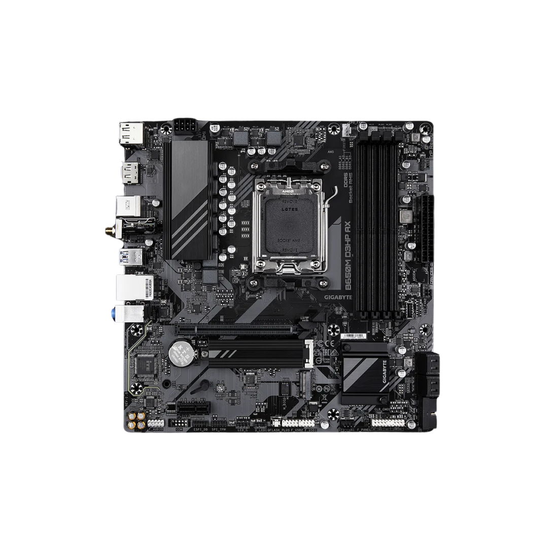 Gigabyte B650M D3HP AX 4*DDR5 (AM5) Motherboard