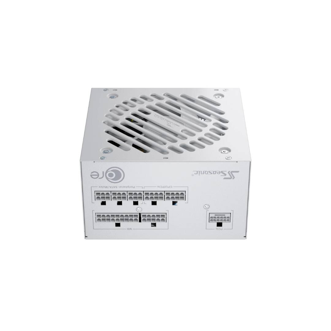 Seasonic Core GX-650 V2 GOLD 650watts WHITE ATX 3.1 & PCIe Gen 5 80+ Full Modular PSU SRP-CGX651