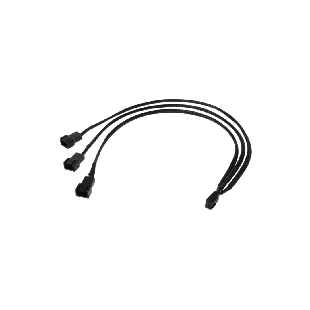 PWM TO 3 WAY 3pin / 4pin Power Fan Splitter Cable