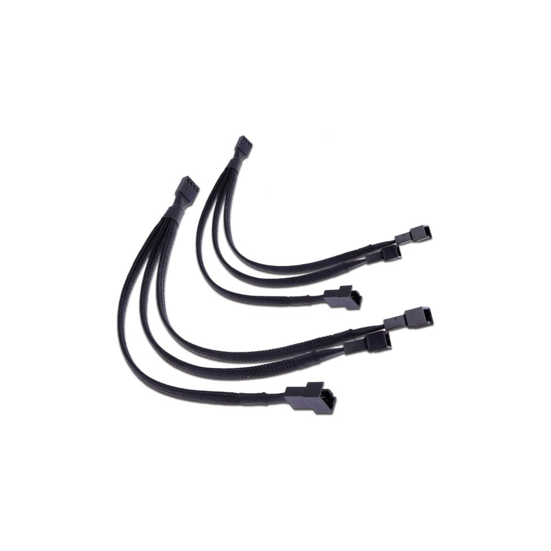 PWM TO 3 WAY 3pin / 4pin Power Fan Splitter Cable