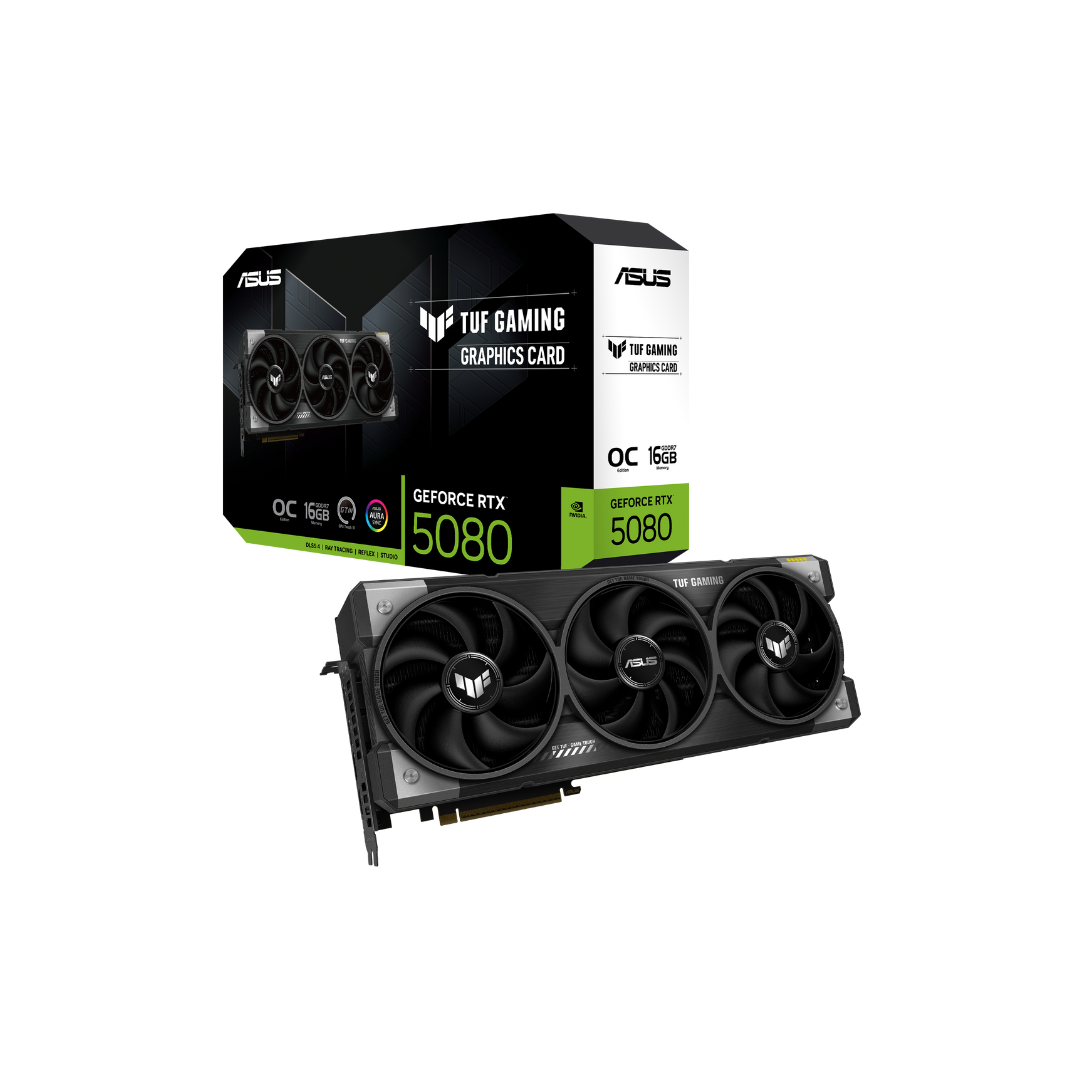 Asus TUF Gaming RTX 5080 16GB OC GDDR7 TUF-RTX5080-O16G-GAMING Graphics Card