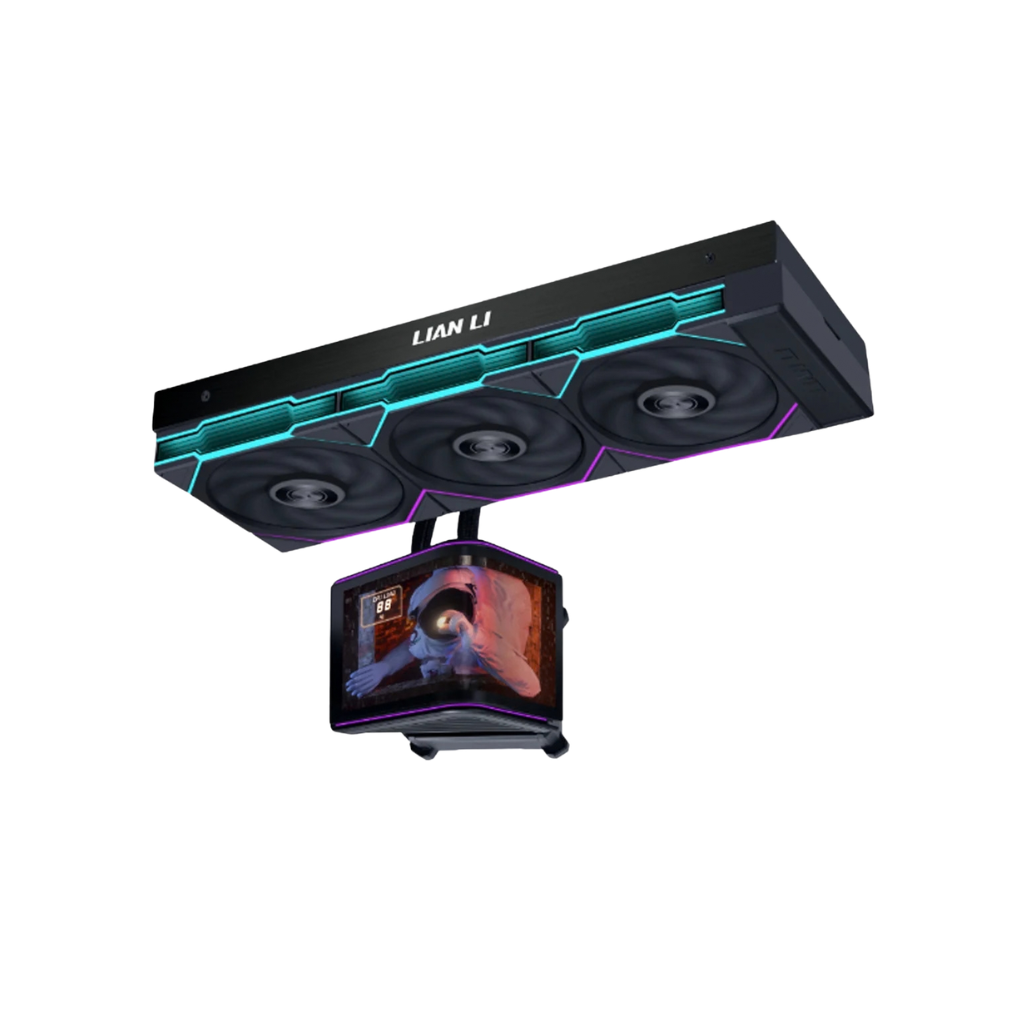 Lian Li Hydroshift II OLED Curved 360TL AIO Liquid CPU Cooler ( Black G89.GHS2OLDC36TB.00 | White G89.GHS2OLDC36TW.00 )