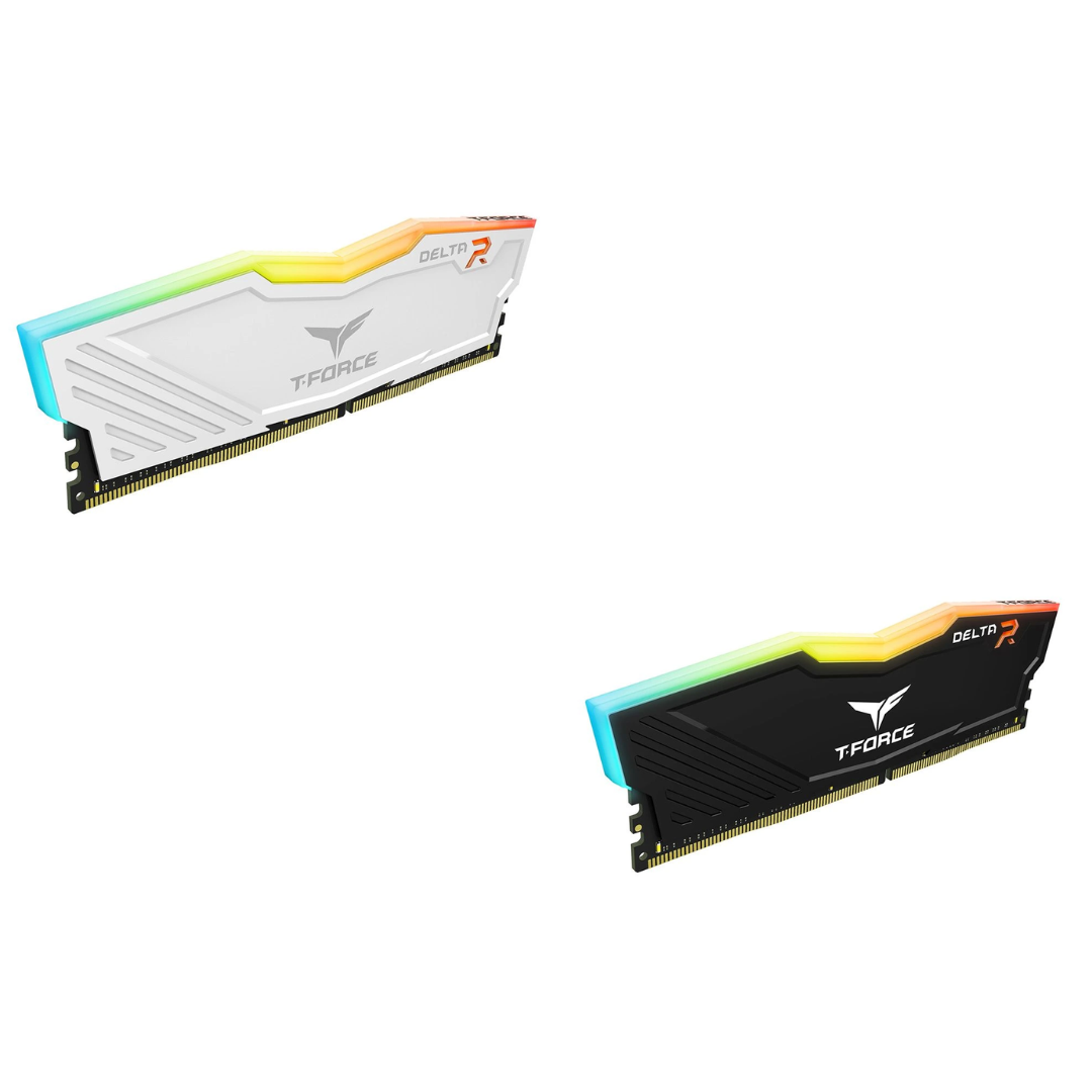 T-Force Delta RGB 16GB 16GBx1 DDR4 3200MHz CL16 ( Black TF3D416G3200HC16F01 / White TF4D416G3200HC16F01 )