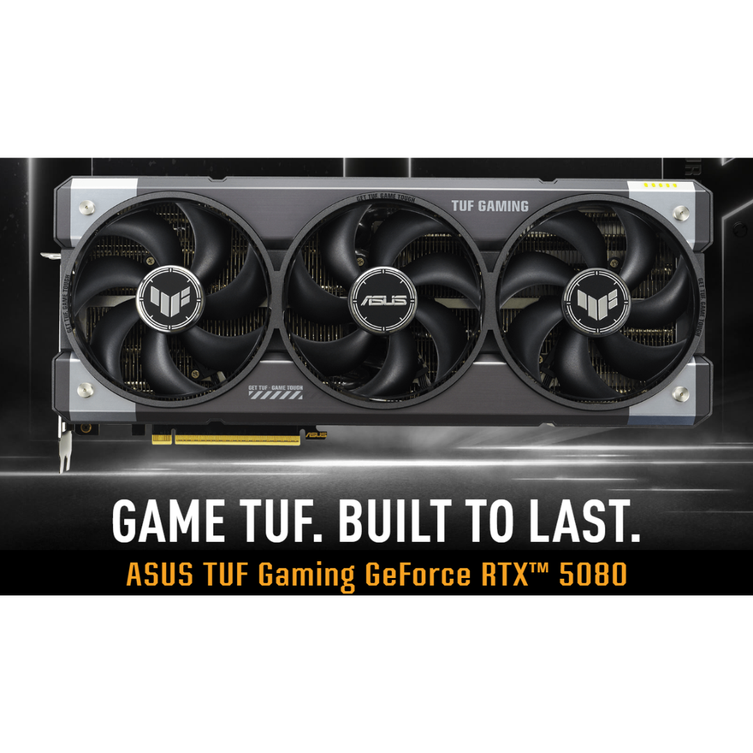 Asus TUF Gaming RTX 5080 16GB OC GDDR7 TUF-RTX5080-O16G-GAMING Graphics Card