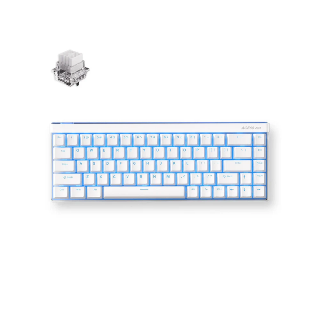 MCHOSE Ace 68 Air Hall Effect Gaming Keyboard - 65% Layout Wired