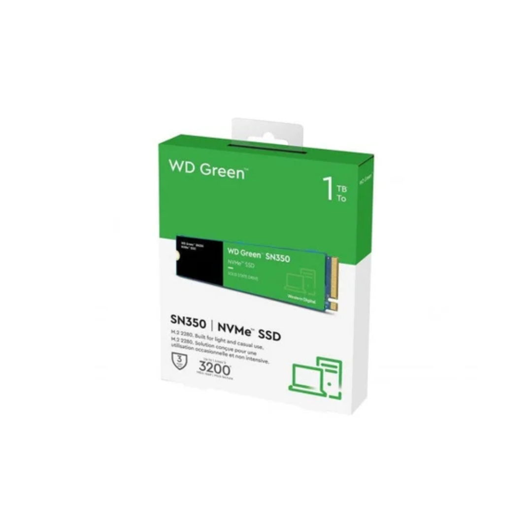 Western Digital WD M.2 Green 1TB SN350 NVMe WDS100T3G0C