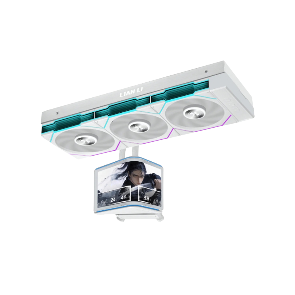 Lian Li Hydroshift II OLED Curved 360TL AIO Liquid CPU Cooler ( Black G89.GHS2OLDC36TB.00 | White G89.GHS2OLDC36TW.00 )