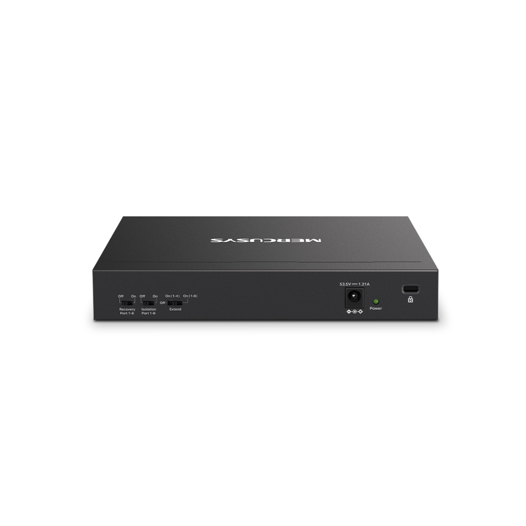 Mercusys MS110P 10-Port 10/100Mbps Desktop Switch with 8-Port PoE+