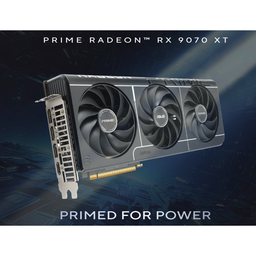 Asus RX 9070 XT Prime OC 16G PRIME-RX9070XT-O16G Radeon Graphics Card
