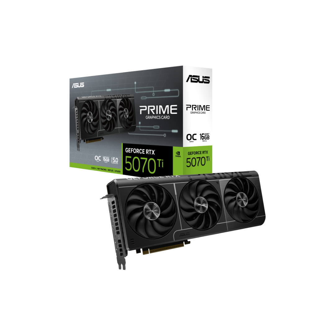 Asus Prime RTX 5070 Ti 16GB OC GDDR7 PRIME-RTX5070TI-O16G Graphics Card