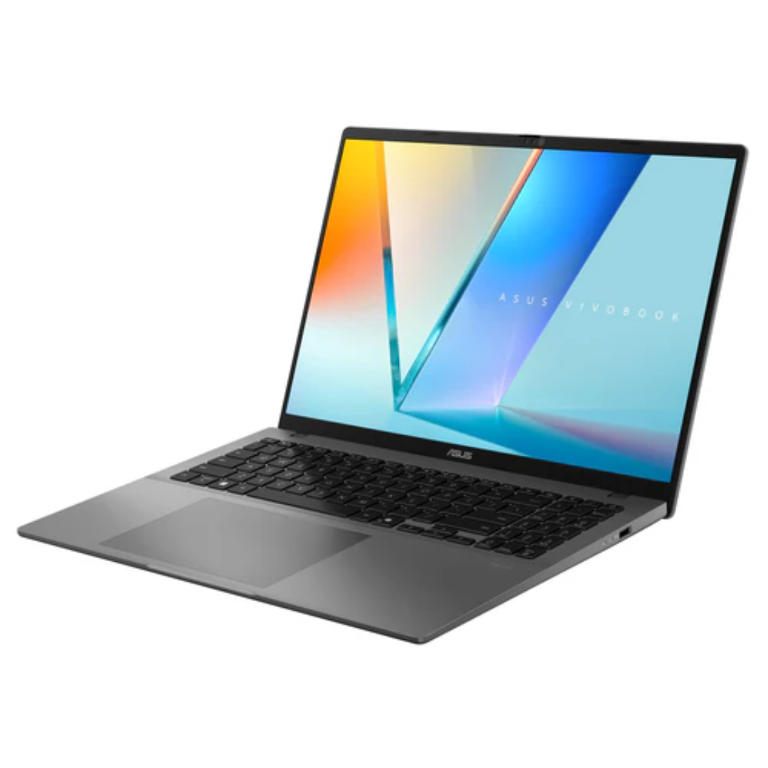 Asus Vivobook S16 S3607CA-RP049WSM Laptop (Matte Gray) | 16" 144Hz IPS WUXGA (1920x1200) | Core 7 255H | 16GB RAM | 1TB SSD | Intel Arc Graphics | Windows 11 Home | MS Office Home 2024 + MS 365 Basic | Asus Backpack