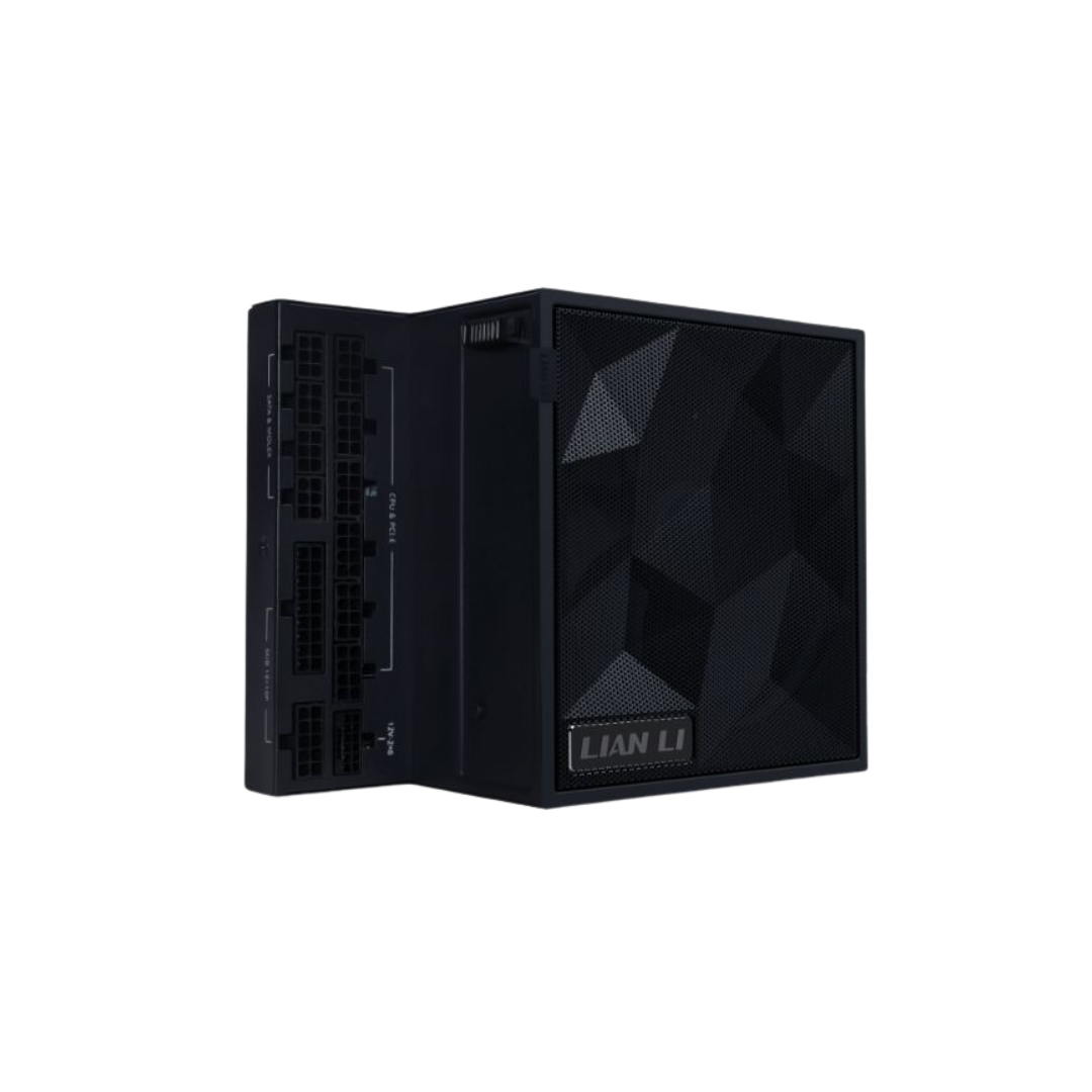 Lian Li Edge EG1000G 1000W 80+ Gold ATX3.1 PCIe5.1, L-shape for dual chamber Full Modular Power Supply ( G9P.EG1000G.WH00/G9P.EG1000G.BH00 )