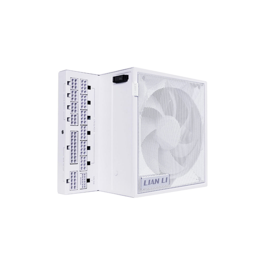 Lian Li Edge EG1000G 1000W 80+ Gold ATX3.1 PCIe5.1, L-shape for dual chamber Full Modular Power Supply ( G9P.EG1000G.WH00/G9P.EG1000G.BH00 )