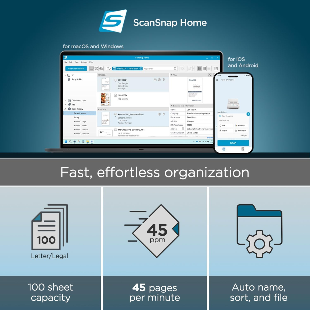 Ricoh ScanSnap iX2500 Scanner
