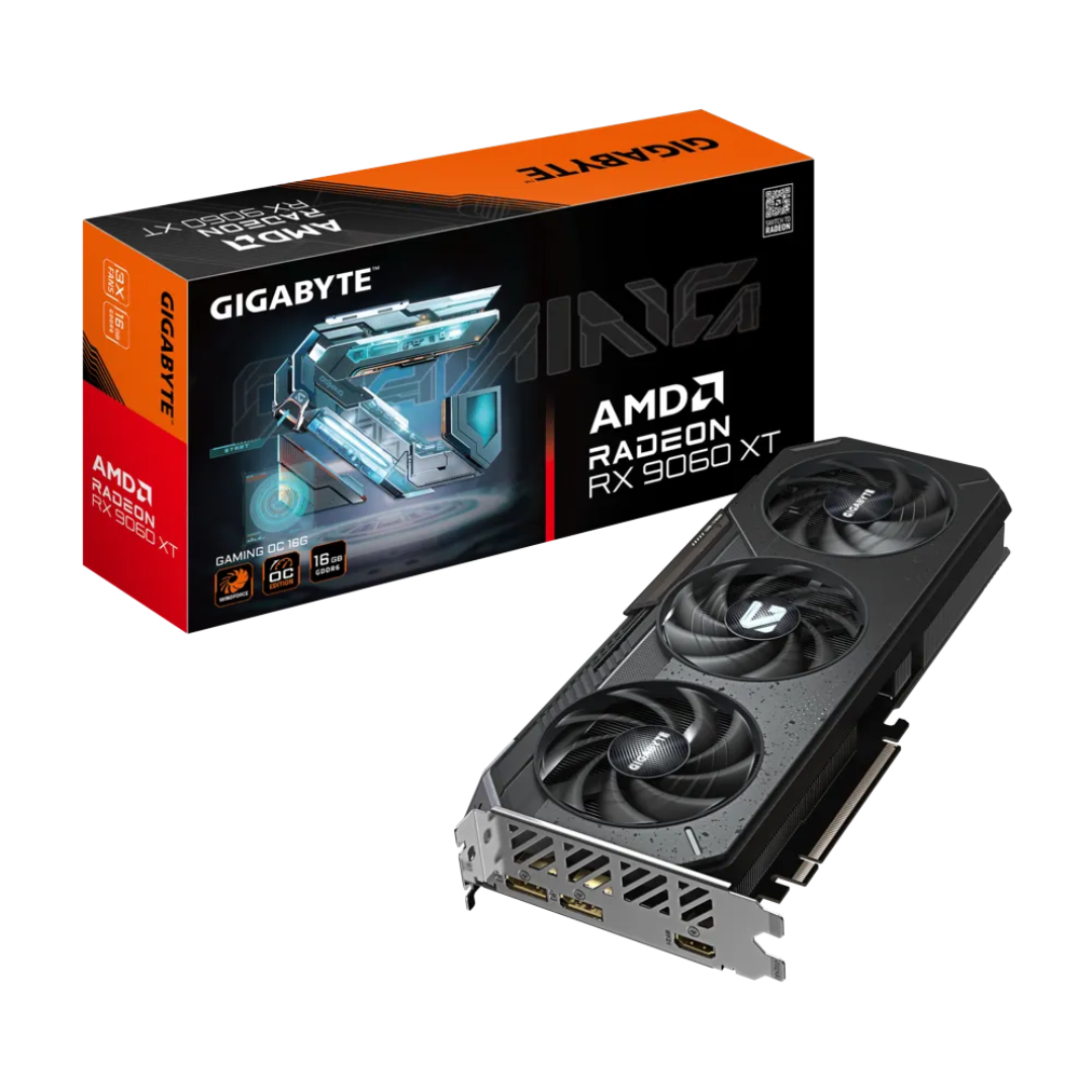 Gigabyte RX 9060 XT Gaming OC 16GB GV-R9060XTGAMING-OC-16GD Graphics Card