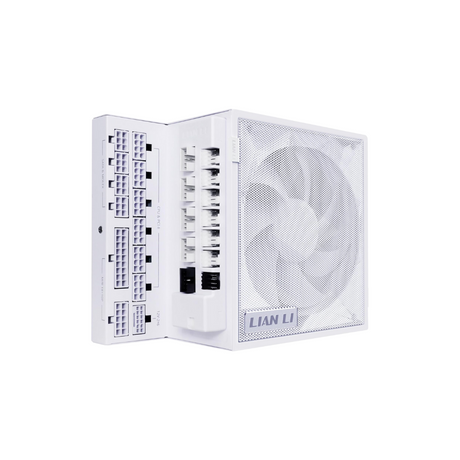 Lian Li Edge EG1200G 1200W 80+ GOLD ATX3.1 PCIe5.1 L-shape for dual chamber Full Modular Power Supply ( G9P.EG1200G.WH00 | G9P.EG1200G.BH00 )