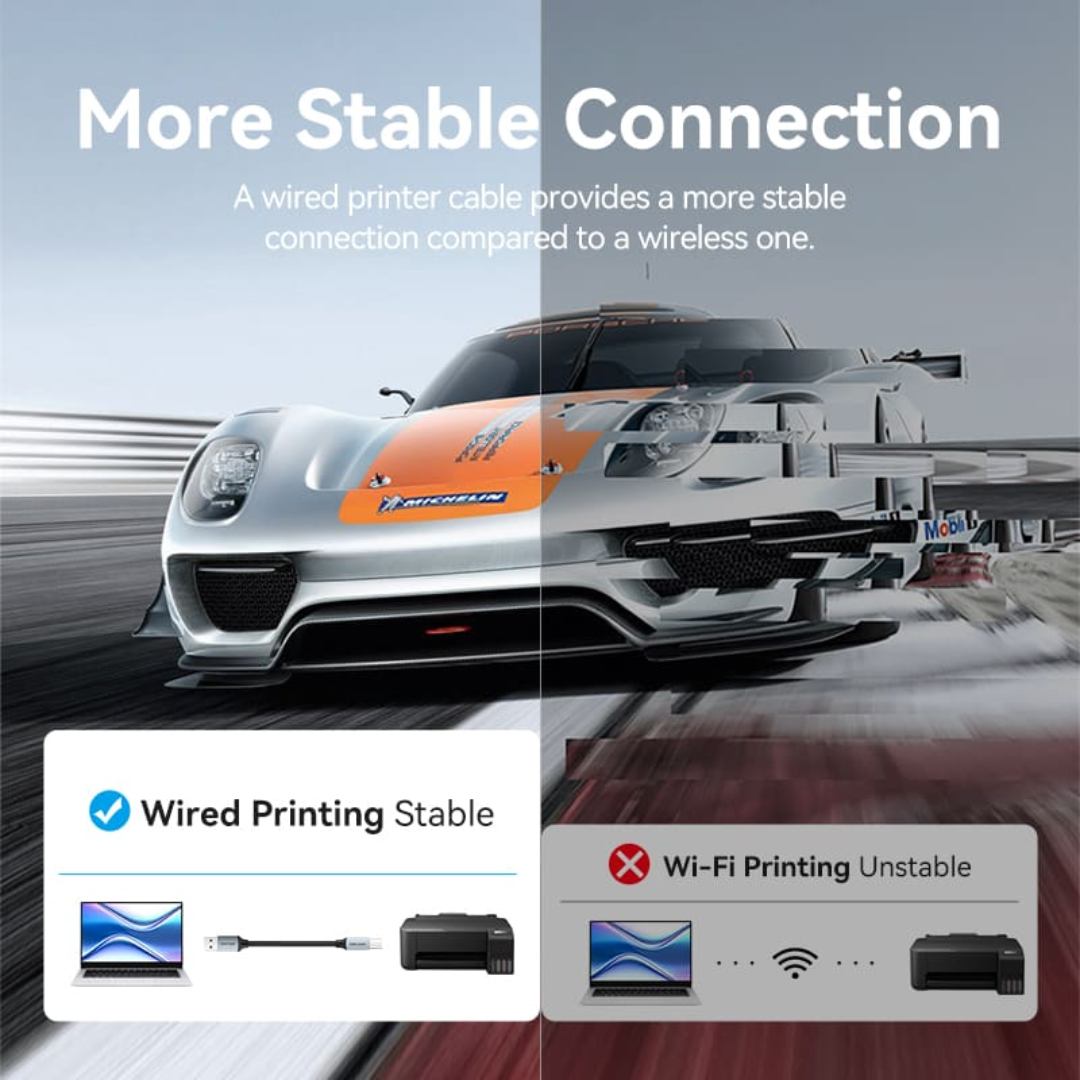 Vention USB2.0 A Male to B Male Printer Cable 1-Meter