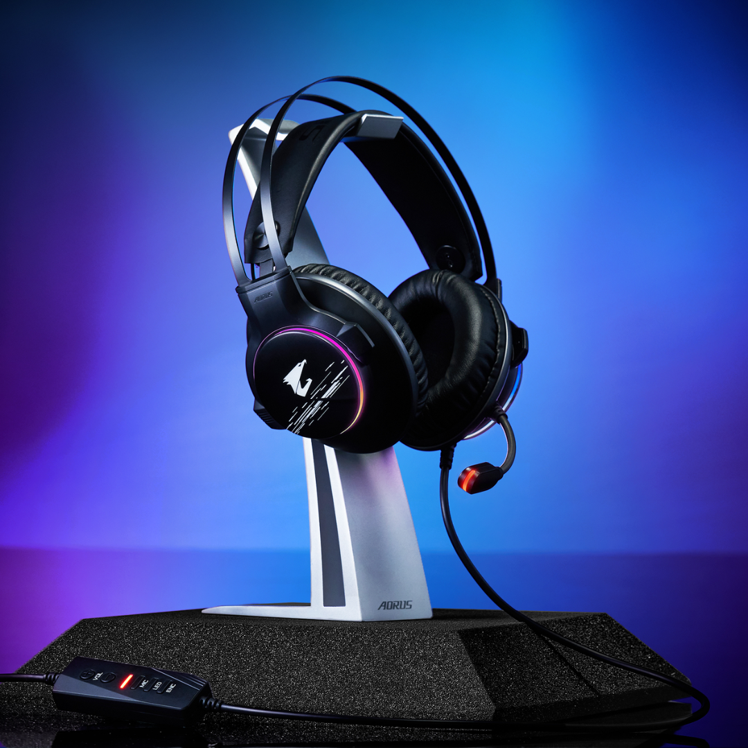 Gigabyte Aorus H1 7.1 Surround Sound Gaming Headset GP-AORUS-H1