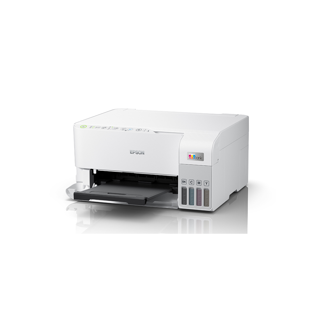 Epson L3556 Wireless EcoTank All-in-One Ink Tank A4 White Printer - Print Scan Copy