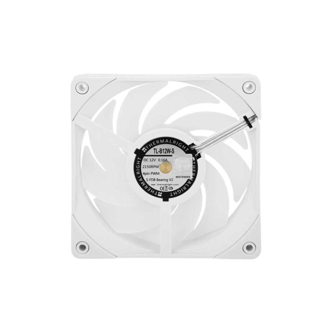 Thermalright TL-B12W-S White ARGB Fan High RPM 2150 RPM