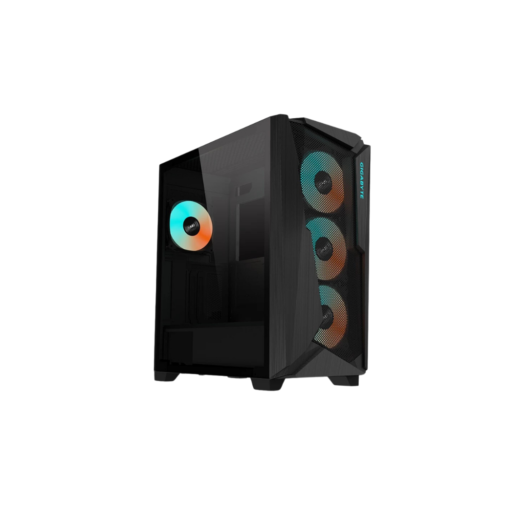 Gigabyte C301G TG RGB ATX Mid-Tower PC Case w/ 4x ARGB Fan GP-C301G-V2
