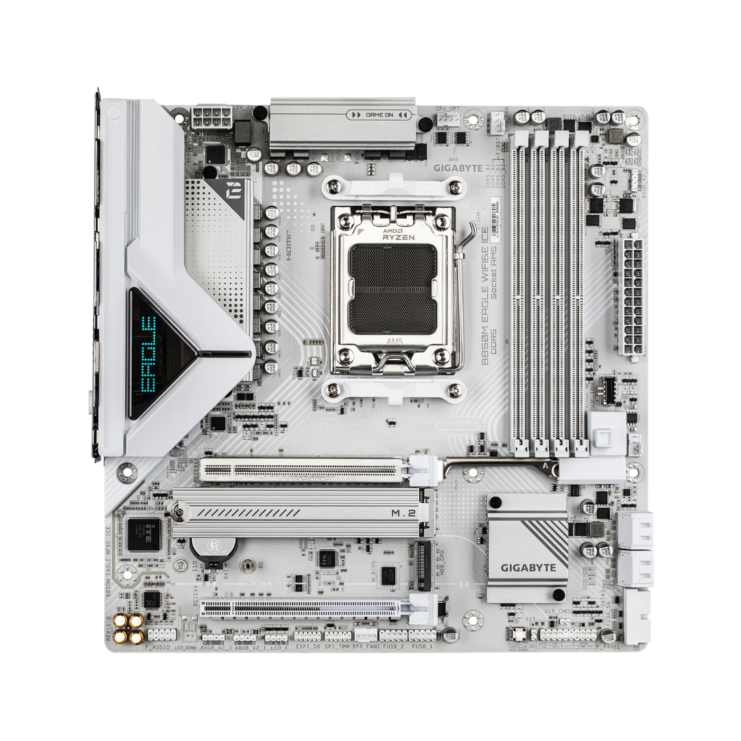 Gigabyte B850M Eagle WiFi6E ICE (AM5) Motherboard