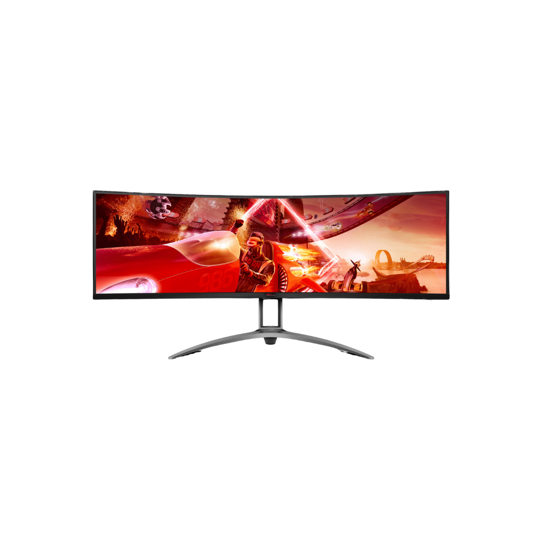 AOC AGON AG493UCX2 49" 165Hz QHD (5120x1440) 1ms Display HDR400 Adaptivesync Gaming Monitor