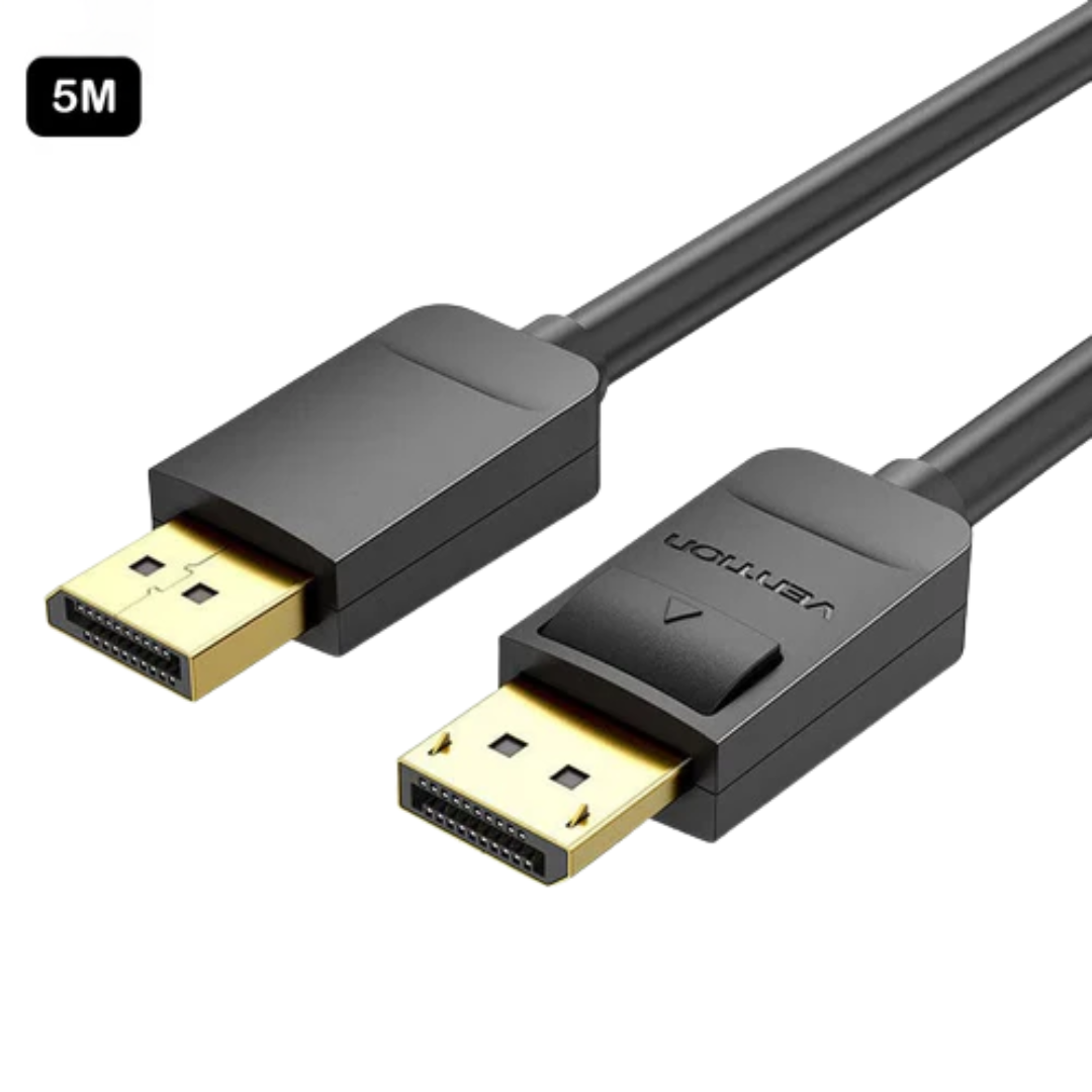 Vention Displayport Cable Male to Male 4K 60Hz (5-Meters HAKBJ/10-Meters HAKBL)