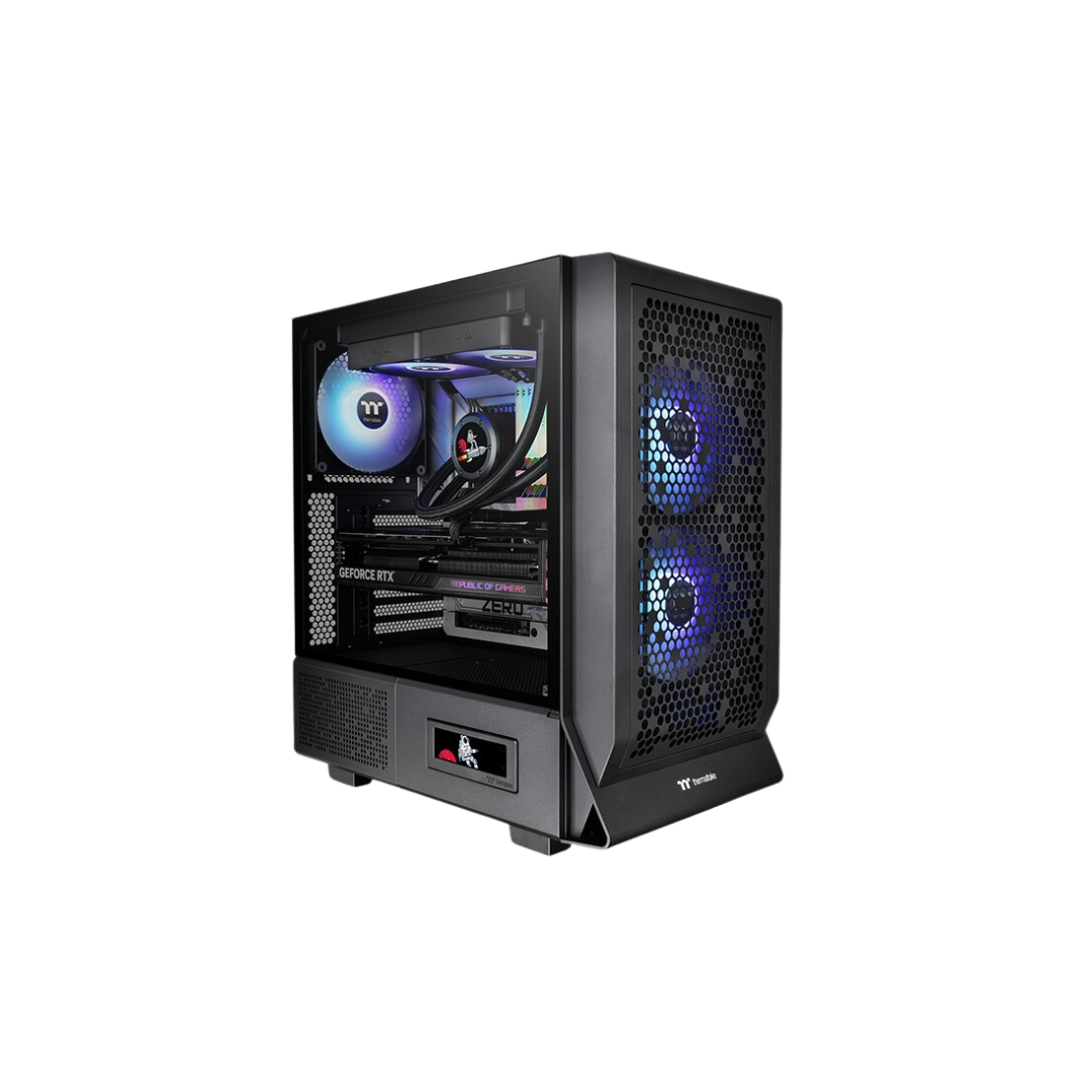 Thermaltake Ceres 330 BLACK TG ARGB Mid Tower ATX Case CA-1Y2-00M1WN-01 (w/ 2 x CT140 140mm ARGB BLK + 1 x CT140 140mm BLK Fan)