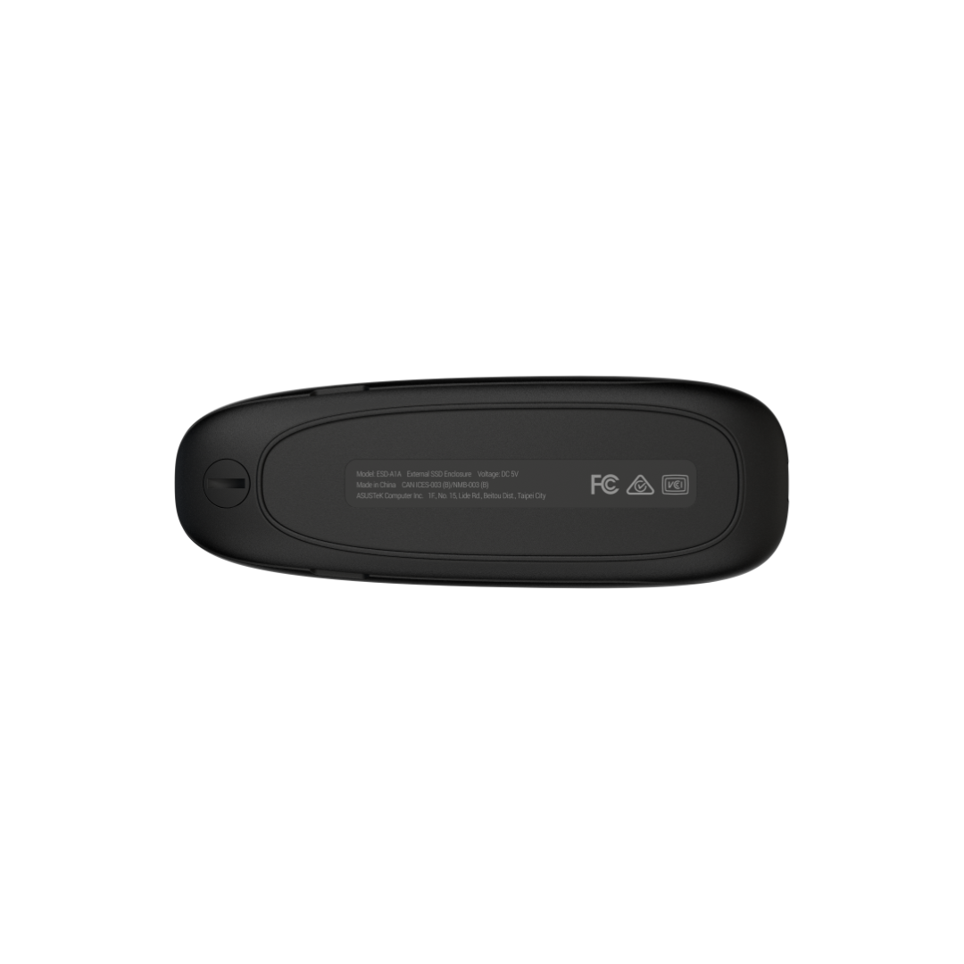 Asus Cobble USB-C Gen2 ESD-A1A Black SSD Enclosure