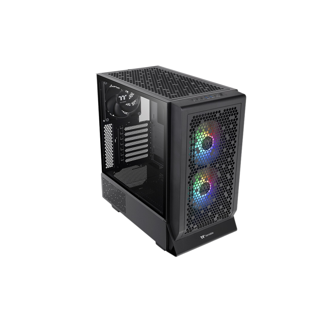 Thermaltake Ceres 330 BLACK TG ARGB Mid Tower ATX Case CA-1Y2-00M1WN-01 (w/ 2 x CT140 140mm ARGB BLK + 1 x CT140 140mm BLK Fan)