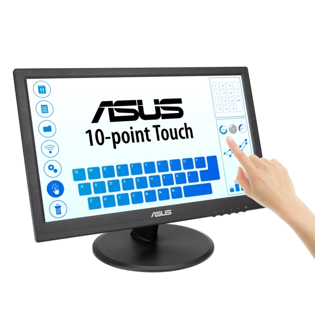 Asus VT169HE 15.6" FHD (1920x1080) 60Hz 5ms(GTG) IPS Touch Monitor with Tilt Adjustment