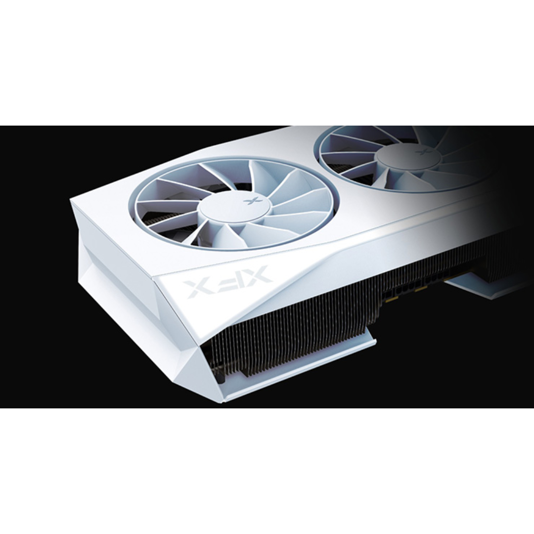 XFX Swift RX 9070 XT Pro Gaming 16GB Triple Fan White GDDR6 RX-97TSWF3W9 Graphics Card