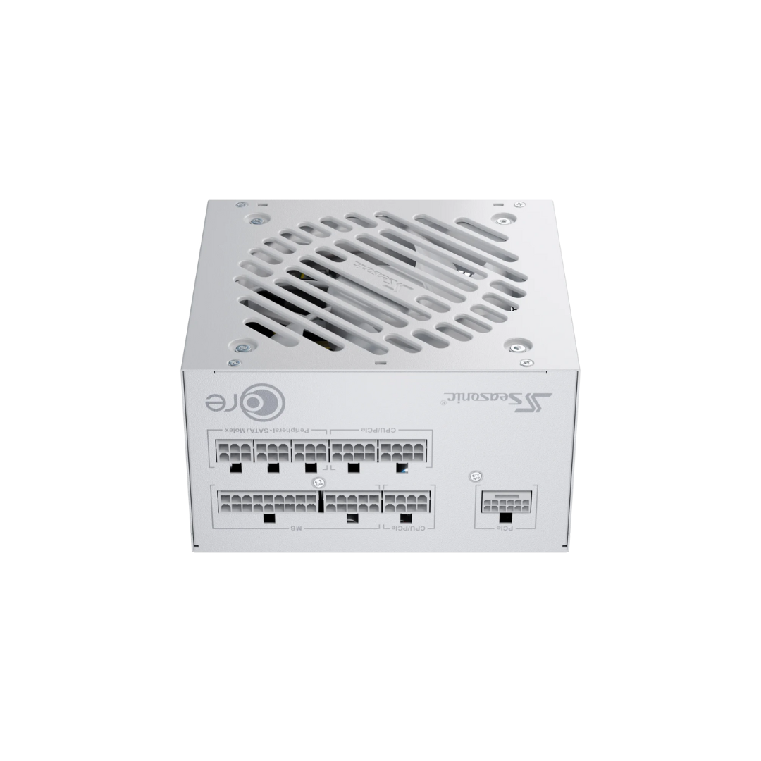 Seasonic Core GX850 850watts 80+ GOLD ATX 3.1 Full Modular white Power Supply SRP-CGX851-A5A32SF WHITE