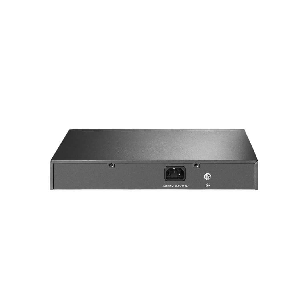 TPLink TL-SG1008MP Plug and Play 10/100/1000Mbps 8-Port Gigabit Desktop/Rackmount Switch with 8-Port PoE+ | IEEE 802.3af/at | Innovative energy-efficient technology | Supports PoE+ standard