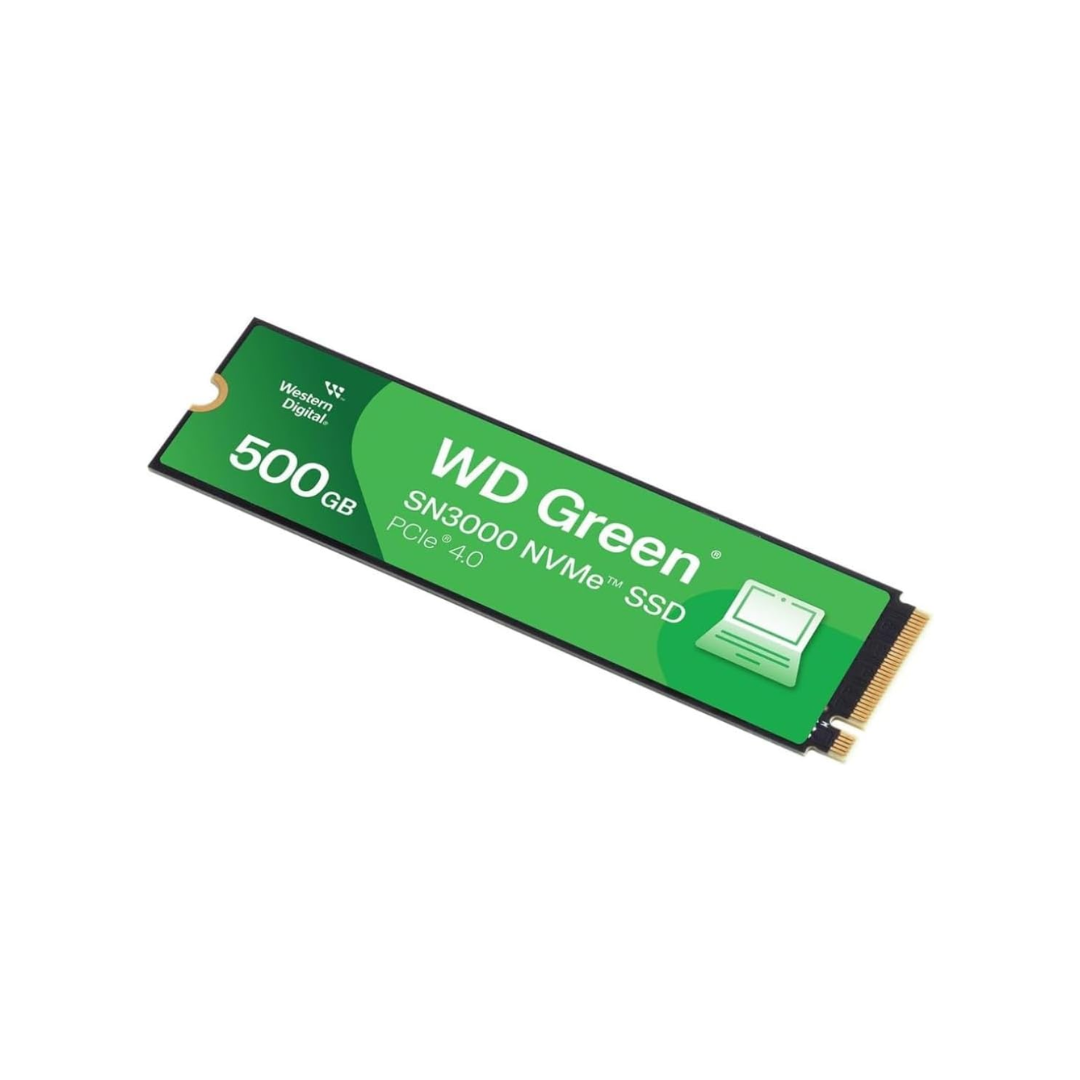 Western Digital WD M.2 Green 500GB SN3000 NVMe PCIe4 WDS500G4G0E