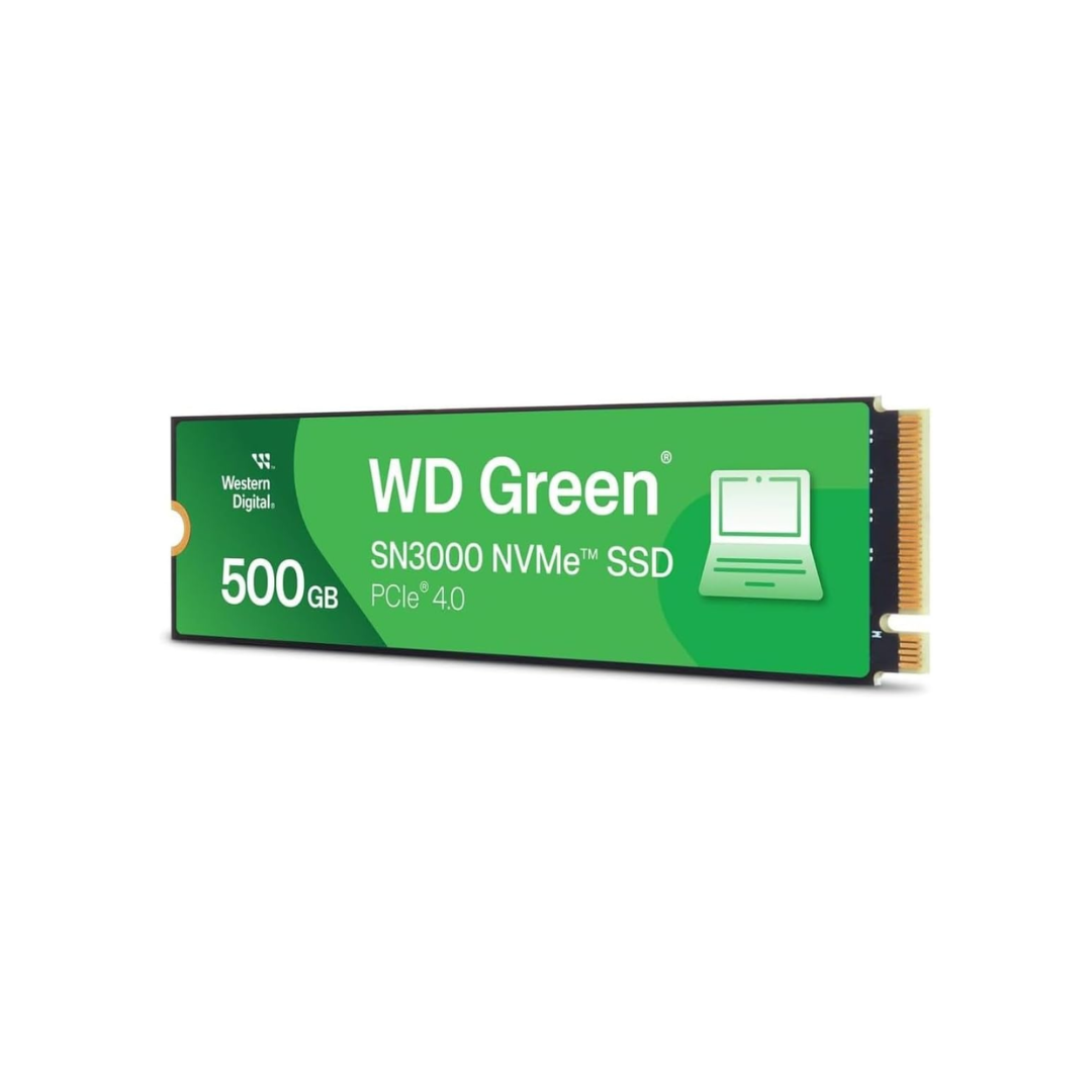 Western Digital WD M.2 Green 500GB SN3000 NVMe PCIe4 WDS500G4G0E