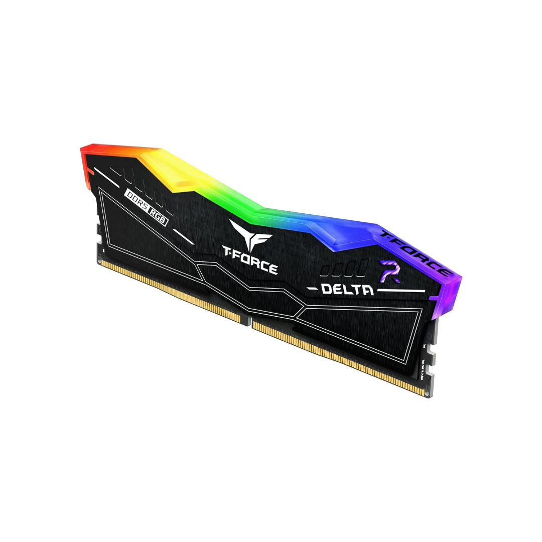 T-Force Delta RGB 16GB DUAL Black DDR5 5200MT/s FF3D516G5200HC40CDC01 Desktop Memory