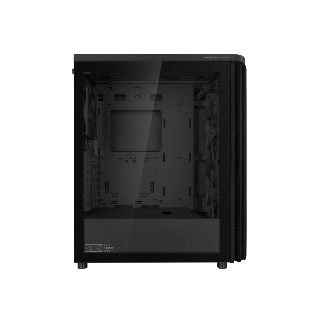 Asus ProArt PA401 Wood PWM TG Black USB3 1C 2A ATX PC Case