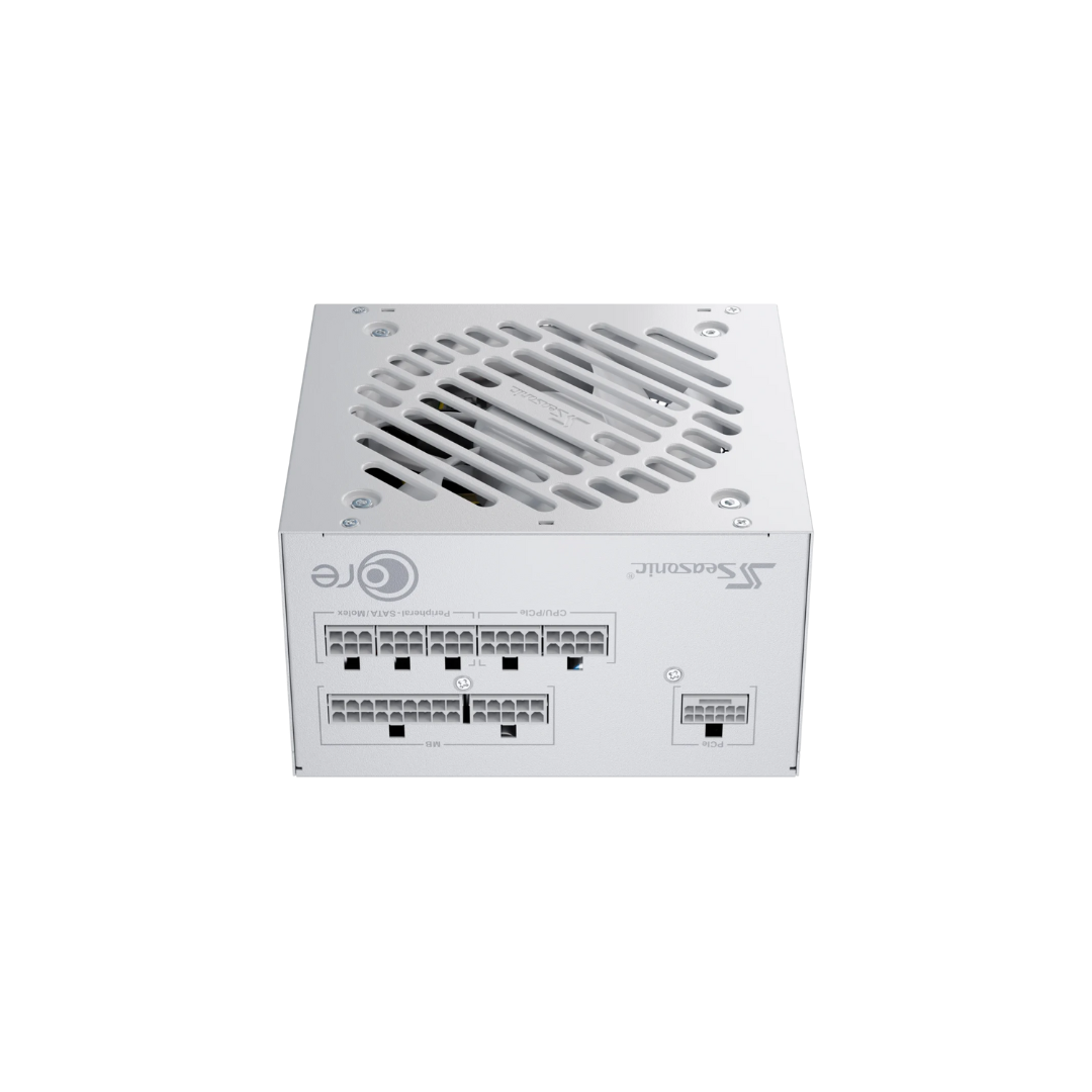 Seasonic Core GX-750 Gold 750W 80+ ATX 3.1 WHITE Fully Modular Power Supply SRP-CGX751-A5A32SF